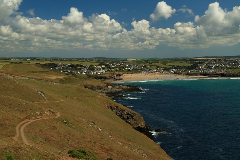 Path to Polzeath from Pentire Point