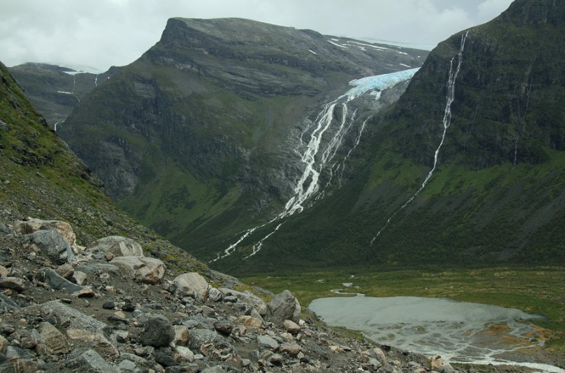 Bodal valley, seen from the snout of the Bodal glacier
