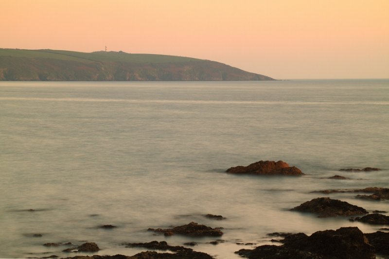 Gribbin Head, from Spit Beach, near Par