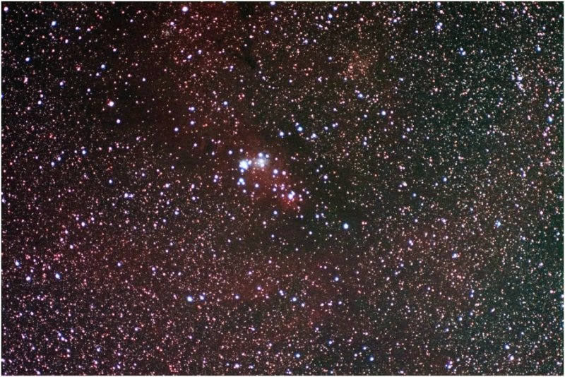 Cone Nebula, NGC 2264, & region in Monoceros
