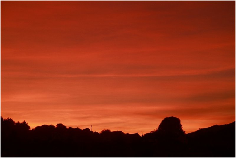 Red sky - 6 September 2012