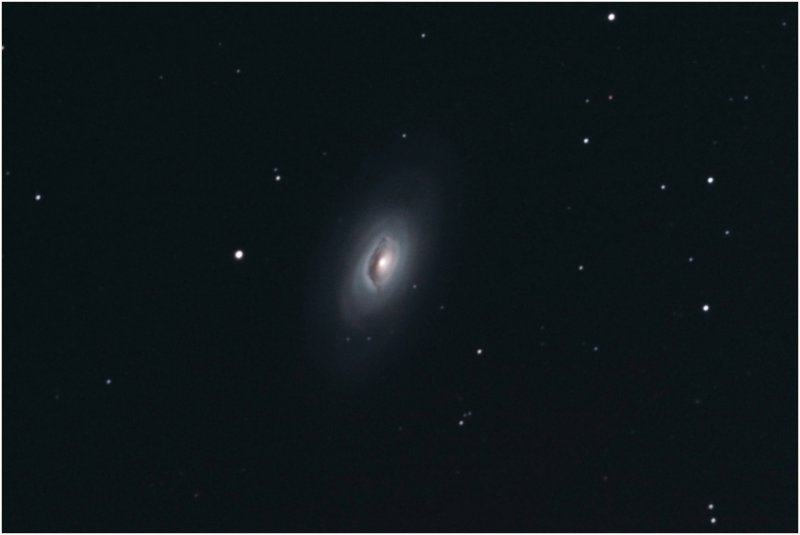 The 'Black Eye' Galaxy, M64 in Coma Berenices