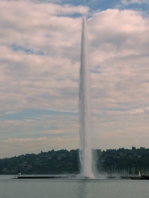 Jet deau, Geneva