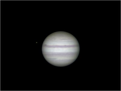 Jupiter & its moon, Io