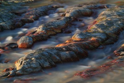 Mini landscape - gullies in shale