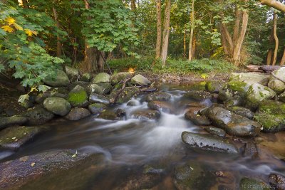 Bornholm's streams and waterfalls