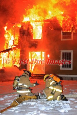 Thompson CT - Structure fire; 45 Jezierski Road - March 2, 2012