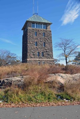 Perkins' Tower off Perkins Rd. at the top of Bear Mountain, NY.