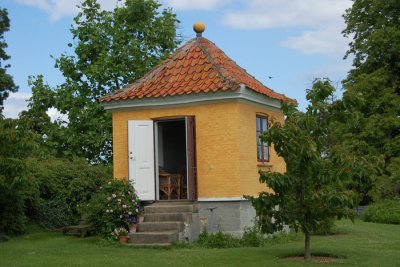 Vinhuset i Johannes Larsens have i Kerteminde