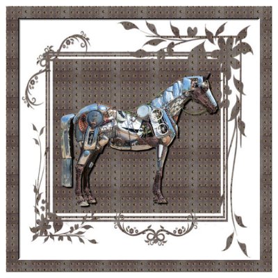 Steampunk Horse by Asrai - August, 2012