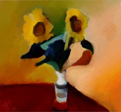 Sunflowers -- fmr