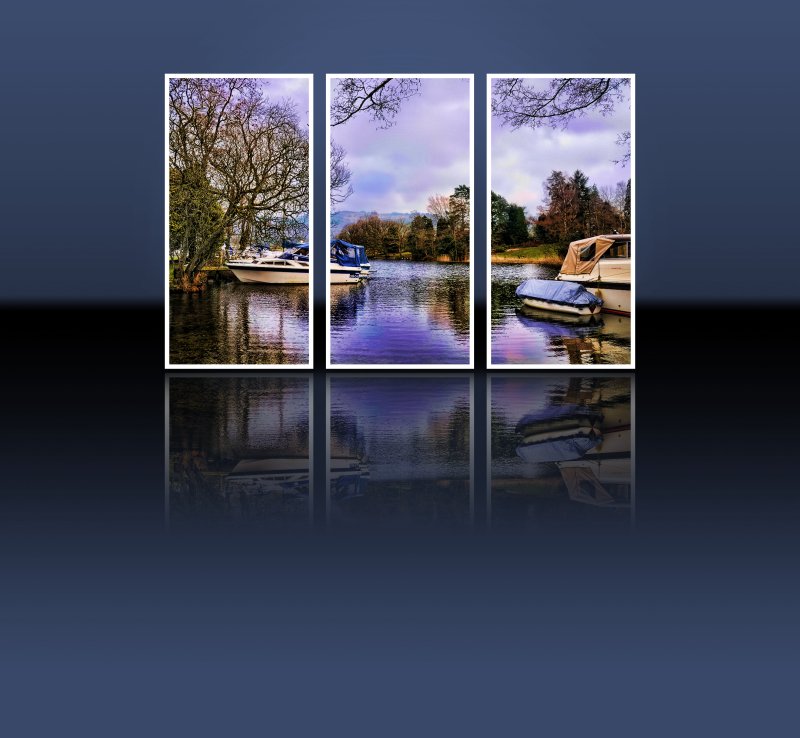 Ray Guselli Triptych