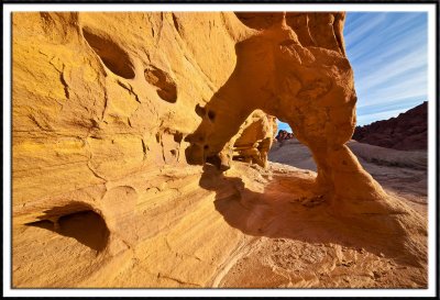 Unnamed Arch in Fire Canyon