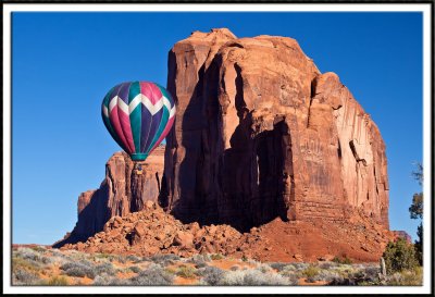 Balloon and Cly Butte