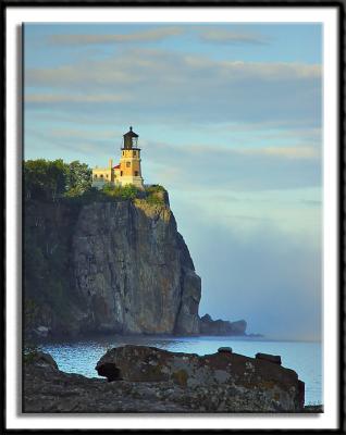 Fog Approaching Split Rock Lighthouse