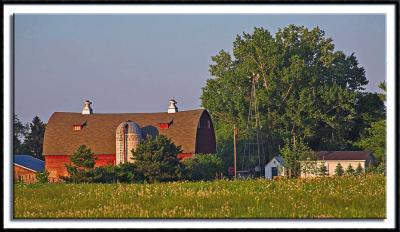 Barn in the Late Day Light
