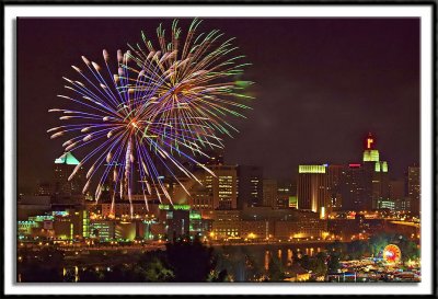 Fireworks Over St. Paul