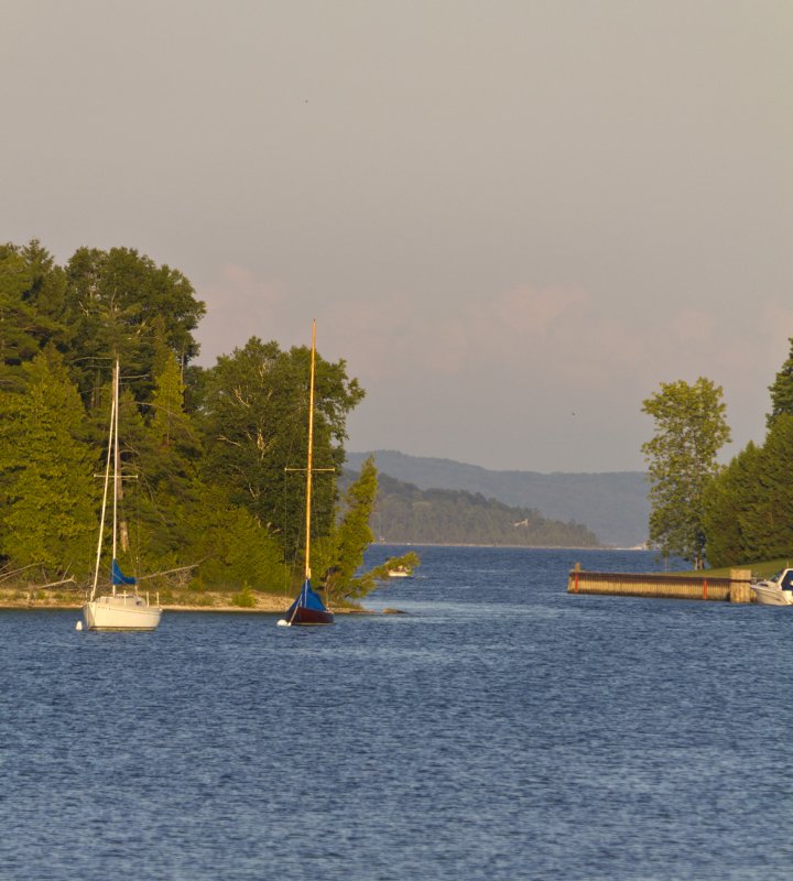 round lake into lake Charlevoix evening.jpg