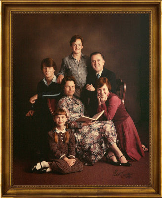 Mitchell's family