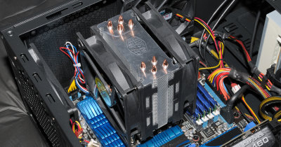 Cooler with Push/Pull fans