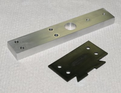 Drilled Z-axis bearing block