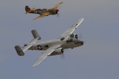 B-25 & Warhawk