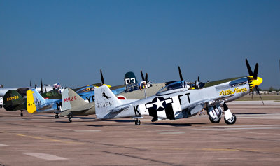 P-51s, and Japanese Zero