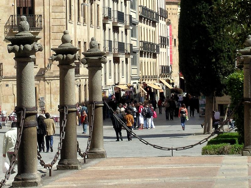 Plaza de Anaya, desde la Catedral