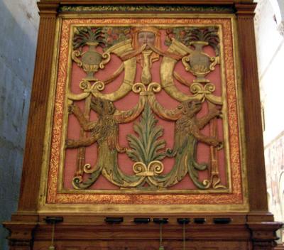 Decoracin del Organo de la Catedral Vieja