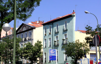 Calle del Ancora, una casa muy estrecha