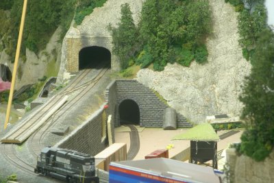 New tunnel liner in place, location tested