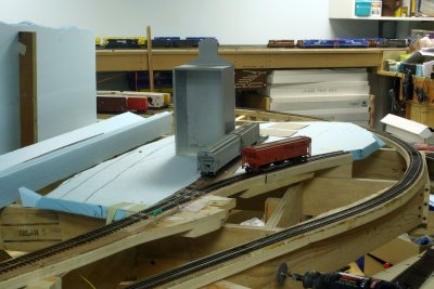Alternate view of Meshoppen with all tracks in place.
