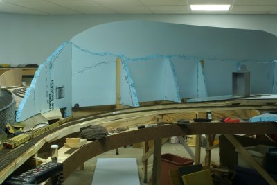 Opposite view at Meshoppen showing shapers in place