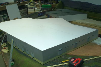 Plant Roof Styrene--making removable panels