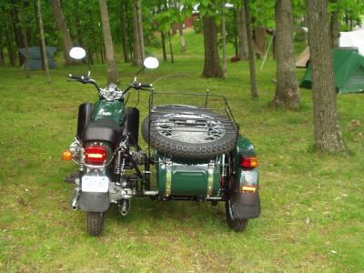 Note the spare wheel and luggage rack.  There is a milspec version with jerrycans, rifle scabbards, and a machinegun mount!