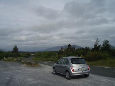 On the road to Connemara, which reminded us of the western US in places