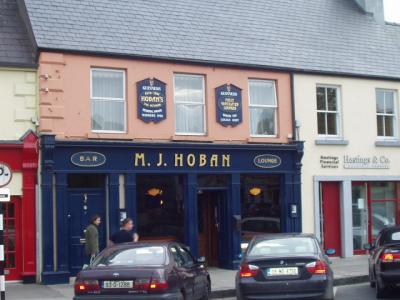 Hoban's in Westport usually has great traditional music, but there was none the night we stopped in.