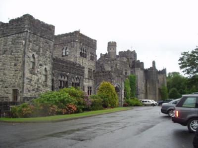 Ashford Castle was once one of the estates owned by the Guinness family.  Now it's a hotel.  A very nice hotel.
