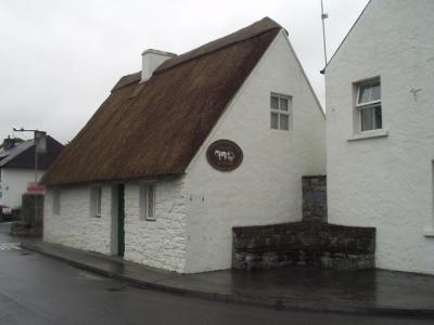 If you've ever seen The Quiet Man, you'll recognize this cottage in Cong, Co. Mayo
