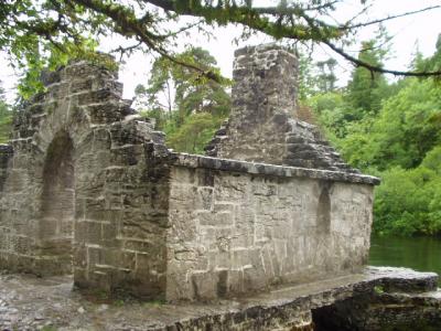 Monk's Fishing House, The Abbey ruins at Cong