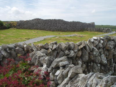 Stone fort from the outside