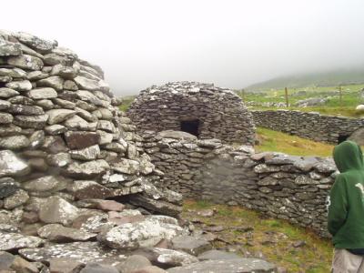 A beehive house on the Dingle peninsula.  It's amazing places like this haven't fallen in in the last 1000 years.