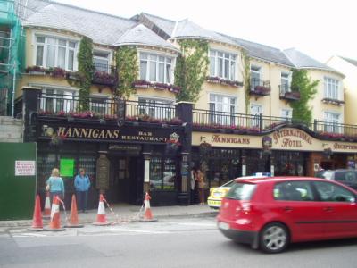 Hannigan's pub, Killarney.  It must be time for a pint.