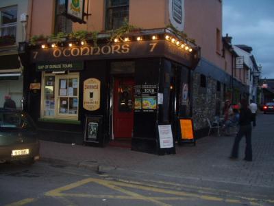 O'Connors, Killarney, where we caught a traditional music session (impromptu) going in the back of the pub.