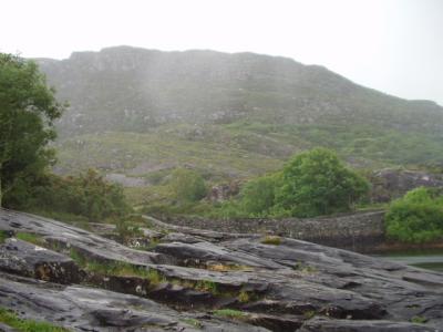 Killarney National Park.  Those are sheets of rains blowing past.