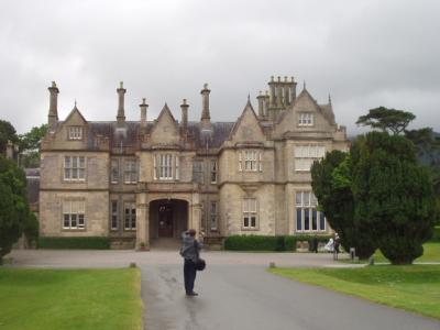 On the grounds of Muckross House, a 19th Century manor home near Killarney.  Built in 1843, it has 91 rooms.