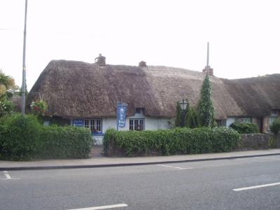 Thatched cottages in Adare