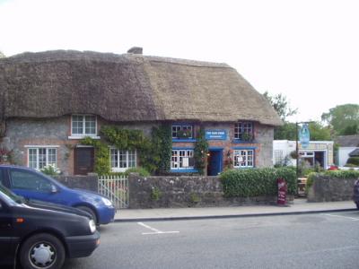 Thatched cottages in Adare