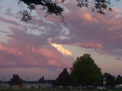 Evening clouds