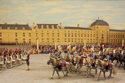 Dfil aux Tuileries 1811